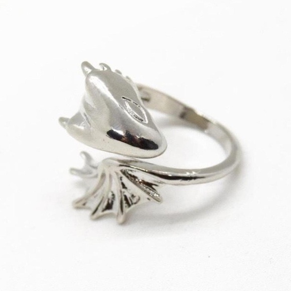 Silver Dragon Ring